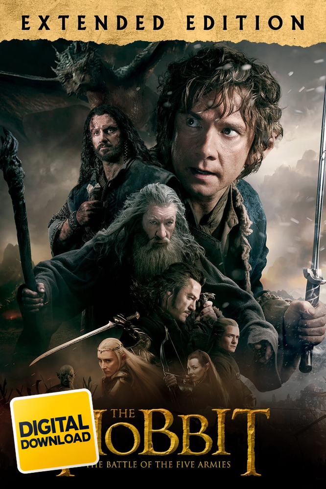 The Hobbit The Battle of the Five Armies Extended Edition (2014)